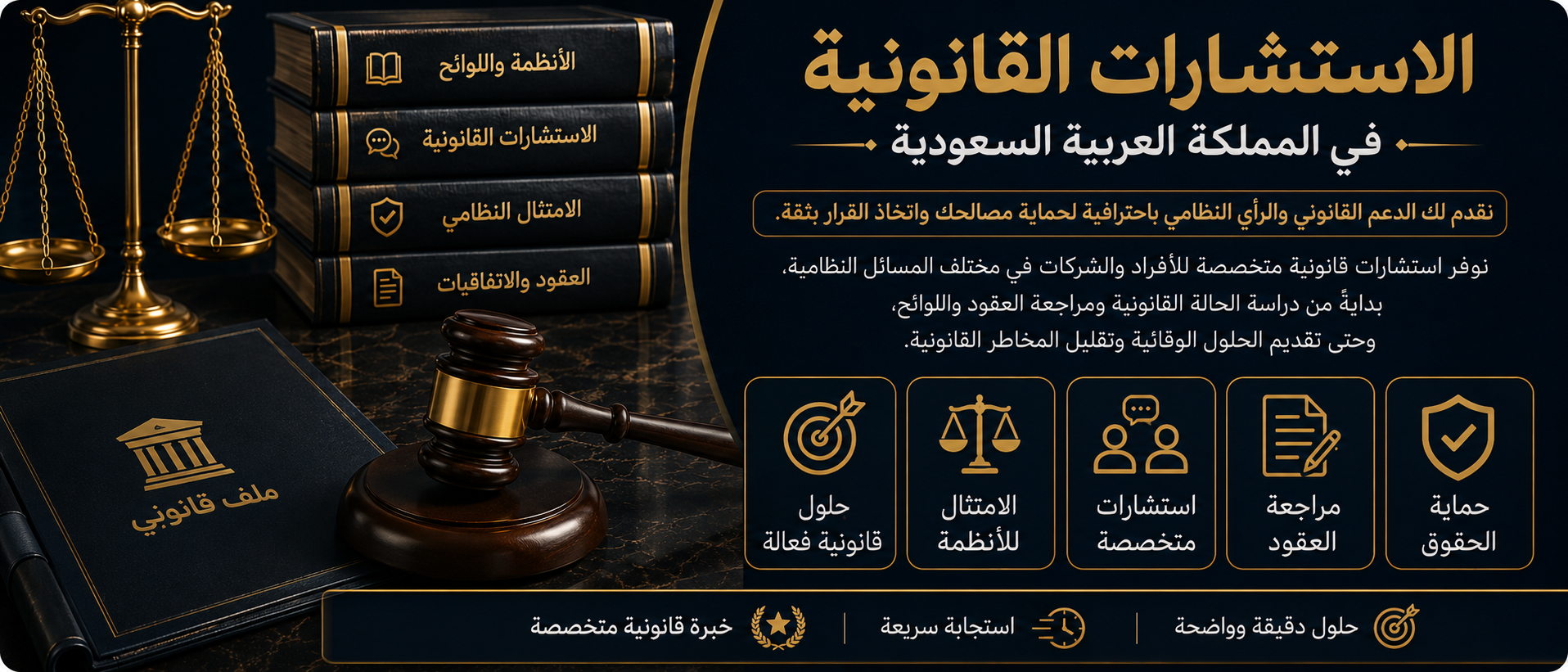 الاستشارات القانونية في المملكة العربية السعودية