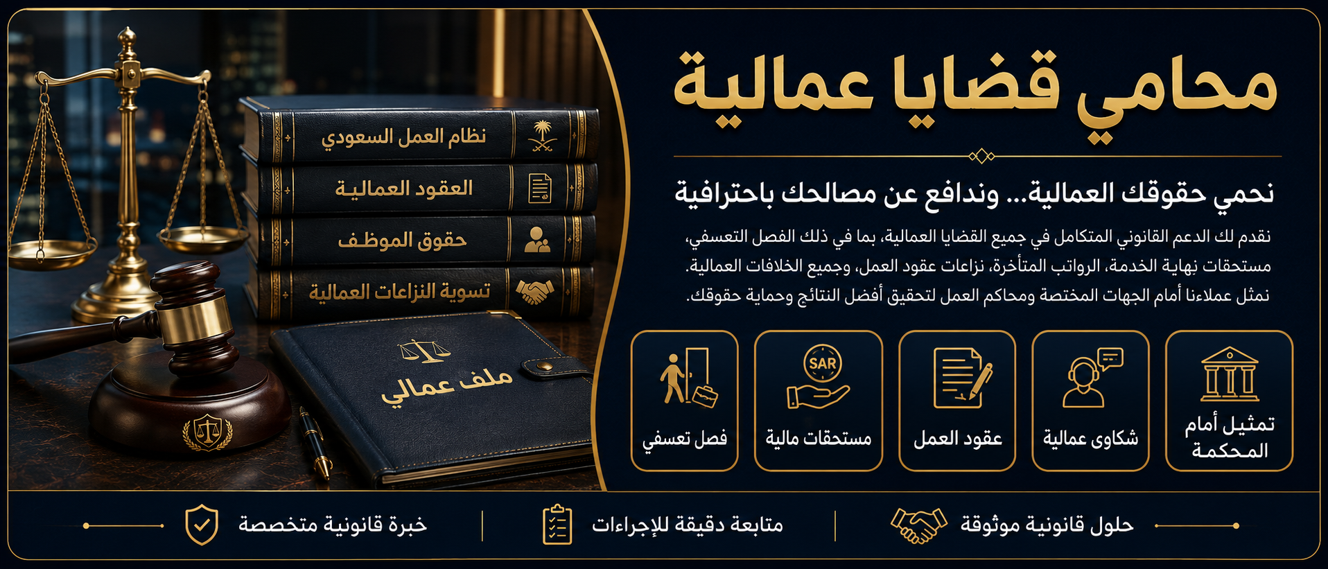 محامي قضايا عمالية