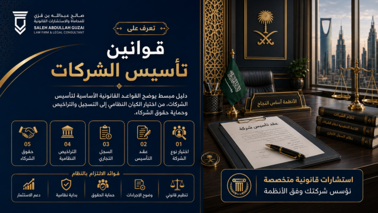 قوانين تأسيس الشركات