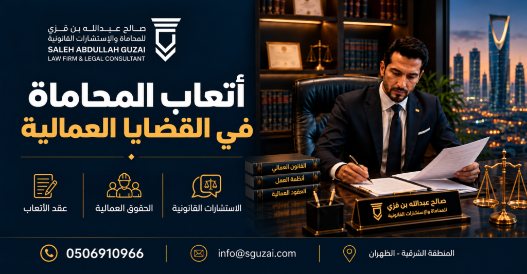 أتعاب المحاماة في القضايا العمالية